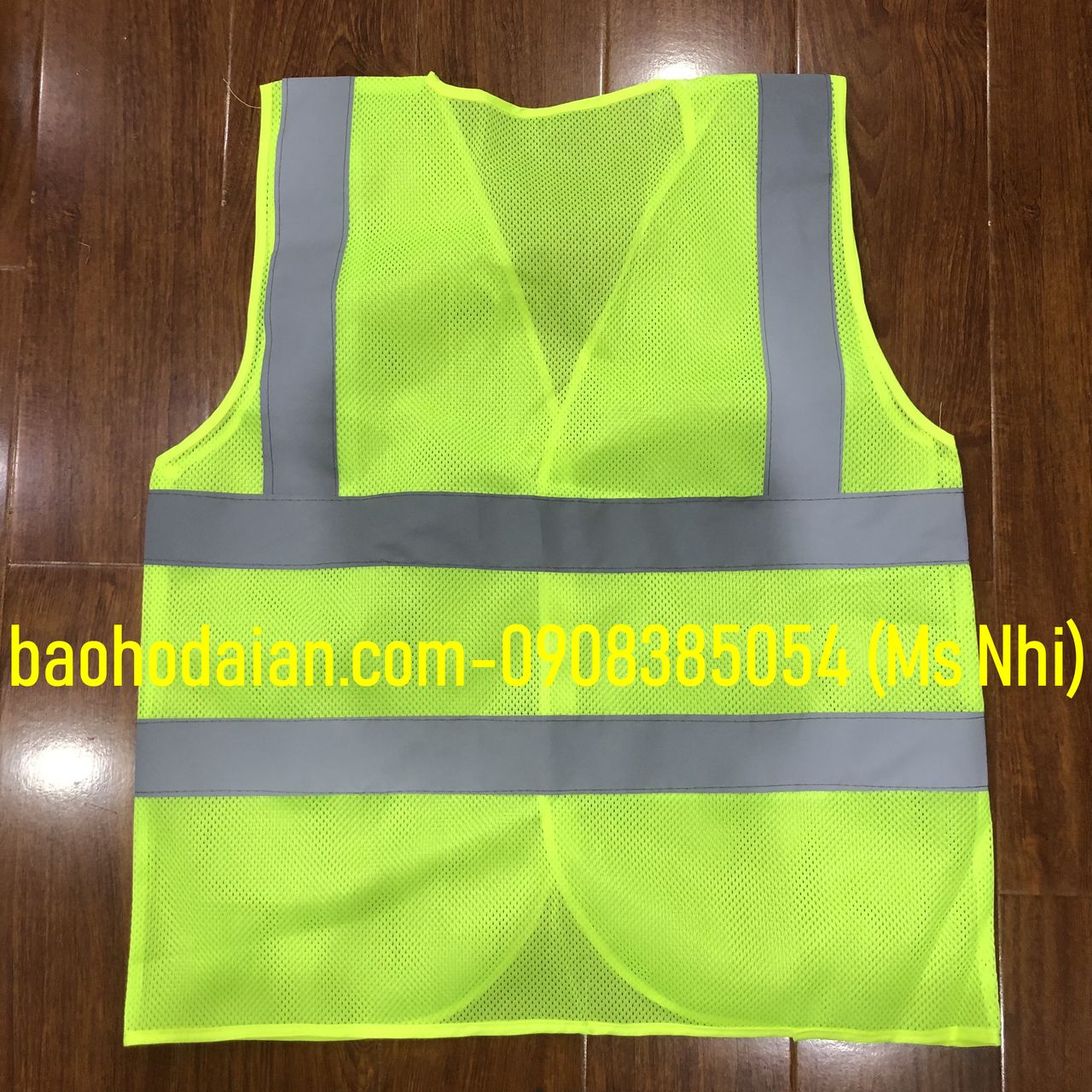 Áo phản quang chất vải lưới giá rẻ