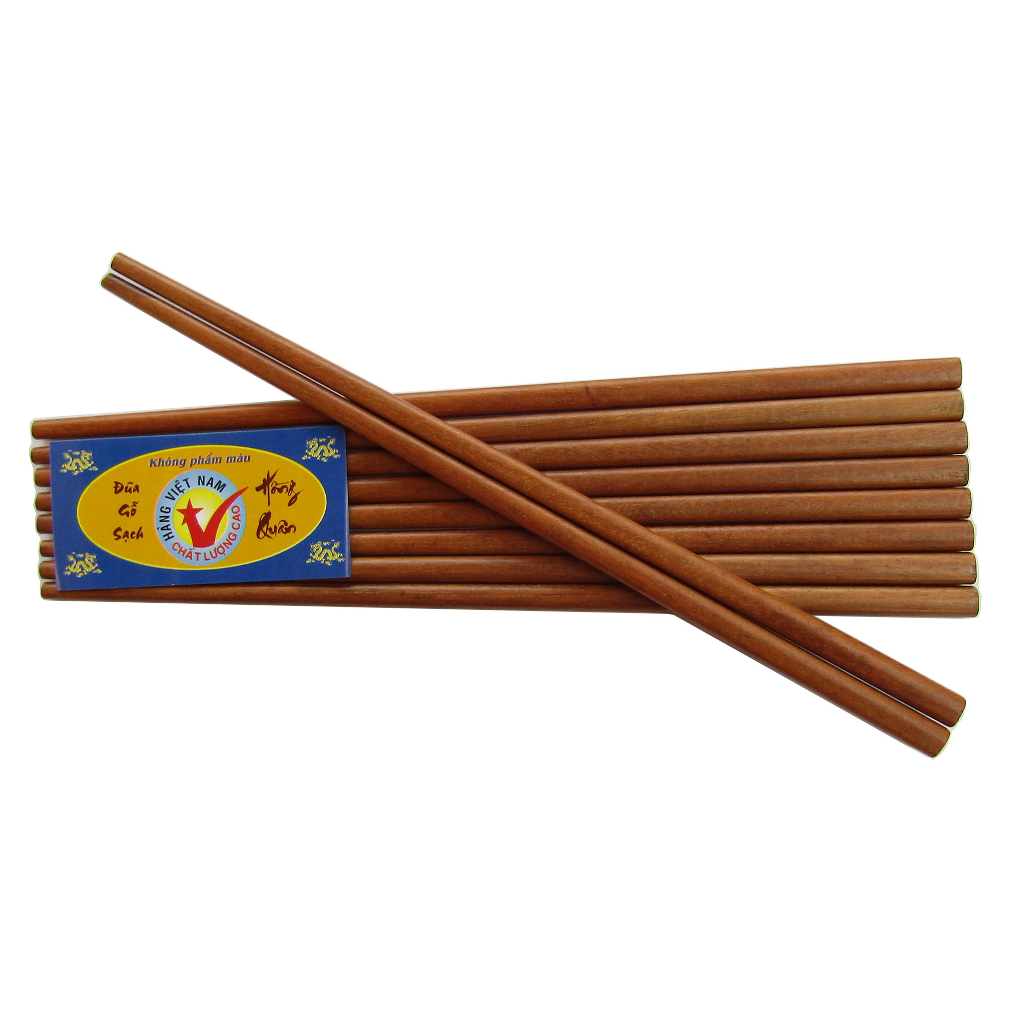 Bộ 10 Đôi Đũa Gỗ Cẩm Cao Cấp