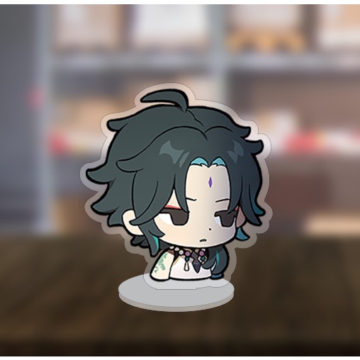Mô hình standee Genshin Impact Chibi cute dễ thương 3cm