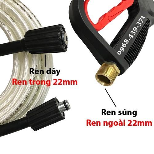 Dây rửa xe 20m cao áp
