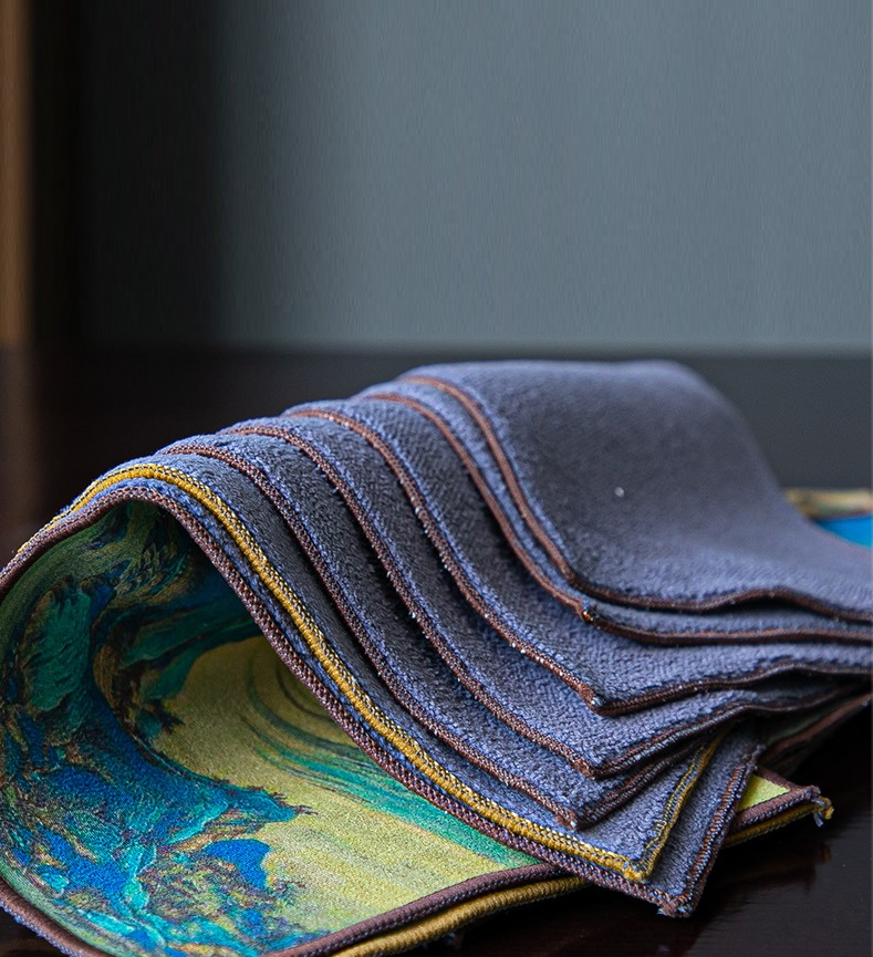 Khăn trải bàn trà đạo 27.5 cm x 15 cm