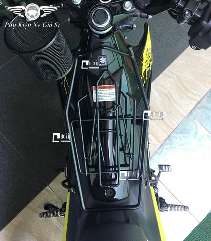 Baga Giữa Raider Fi, Satria 10 Ly Sơn Tĩnh Điện Đen MS3347