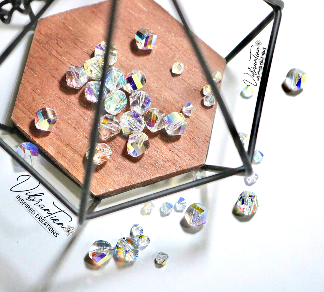 Pha lê Swarovski Áo hạt lựu 6mm/8mm (Combo 1/10/20/30 viên)