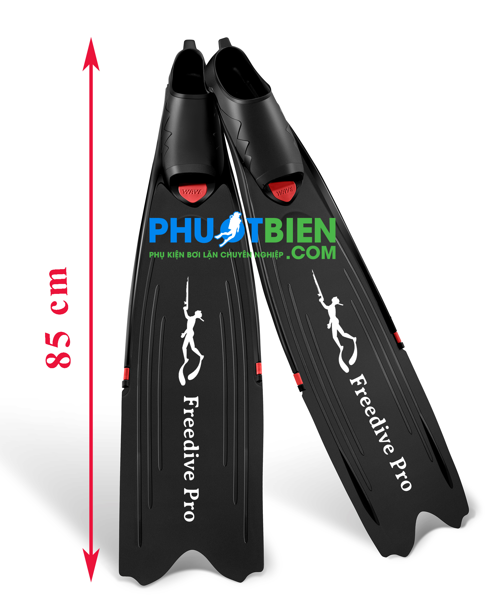 Chân Nhái Lặn Freedive Pro Cho Thợ Lặn Chuyên Nghiệp