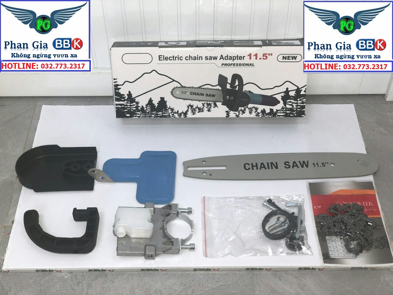 Lưỡi cưa xích gắn máy mài cầm tay