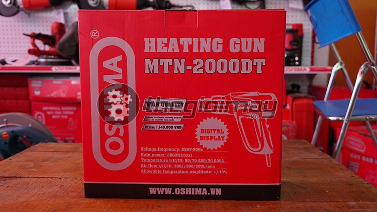 [HCM]Máy thổi nhiệt Oshima MTN-2000DT