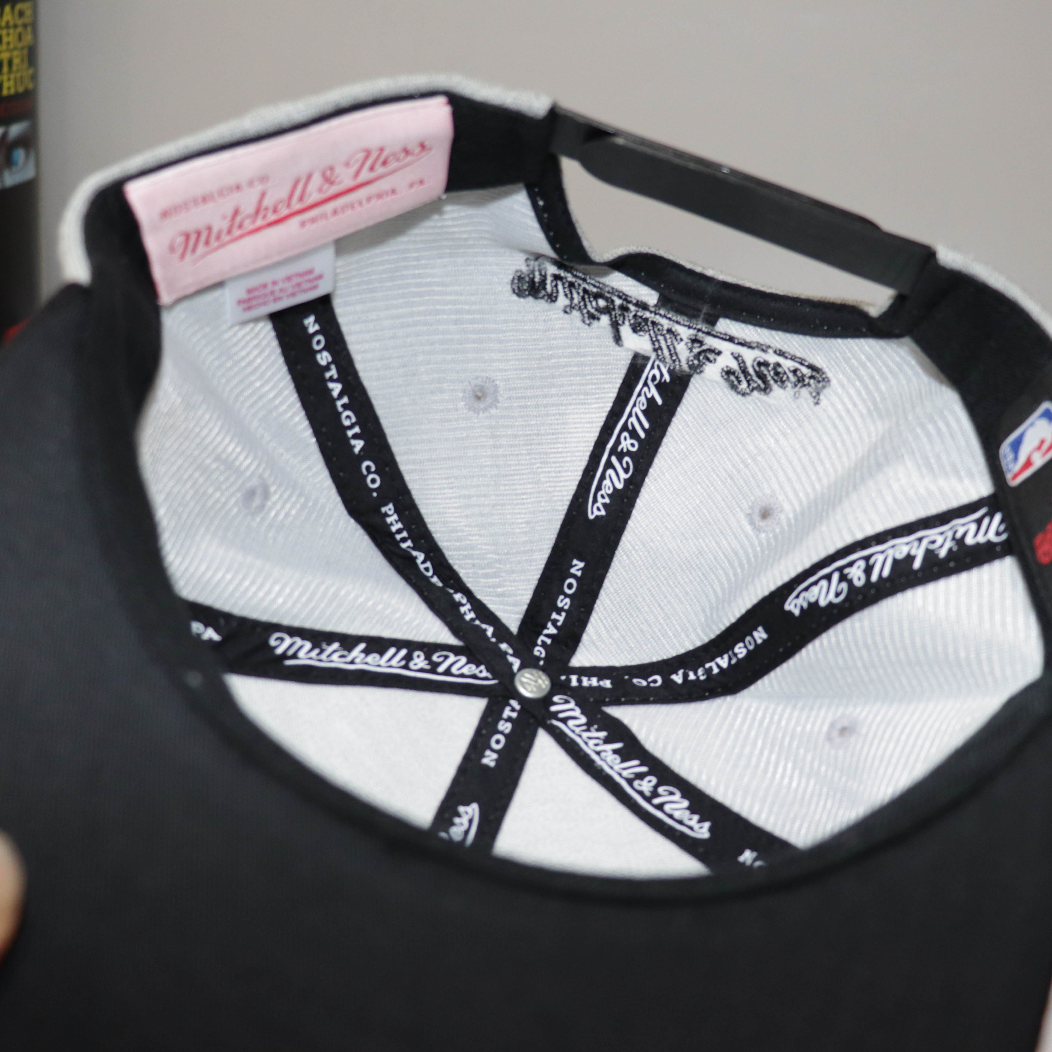 Nón Snapback NHS Bulls Xám Kết Đen BULLXam.