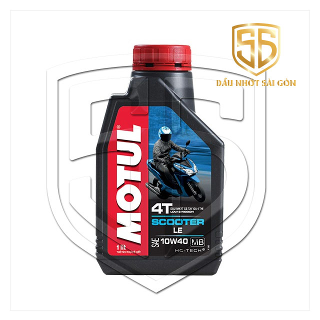 Nhớt xe máy tay ga cao cấp MOTUL SCOOTER LE 10W40 800ml - dùng cho tất cả các dòng xe tay ga