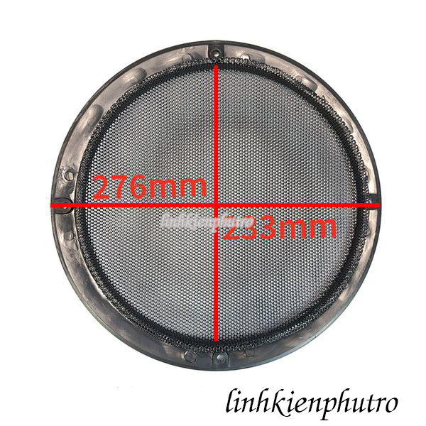[HCM]Khung Lưới Bảo Vệ Loa 10inch Đen