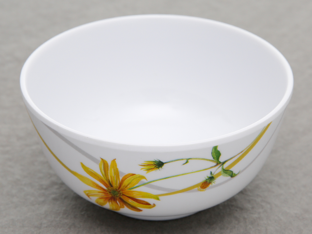 Combo 5 Chén Ăn Cơm Có Bông Melamine Đẹp