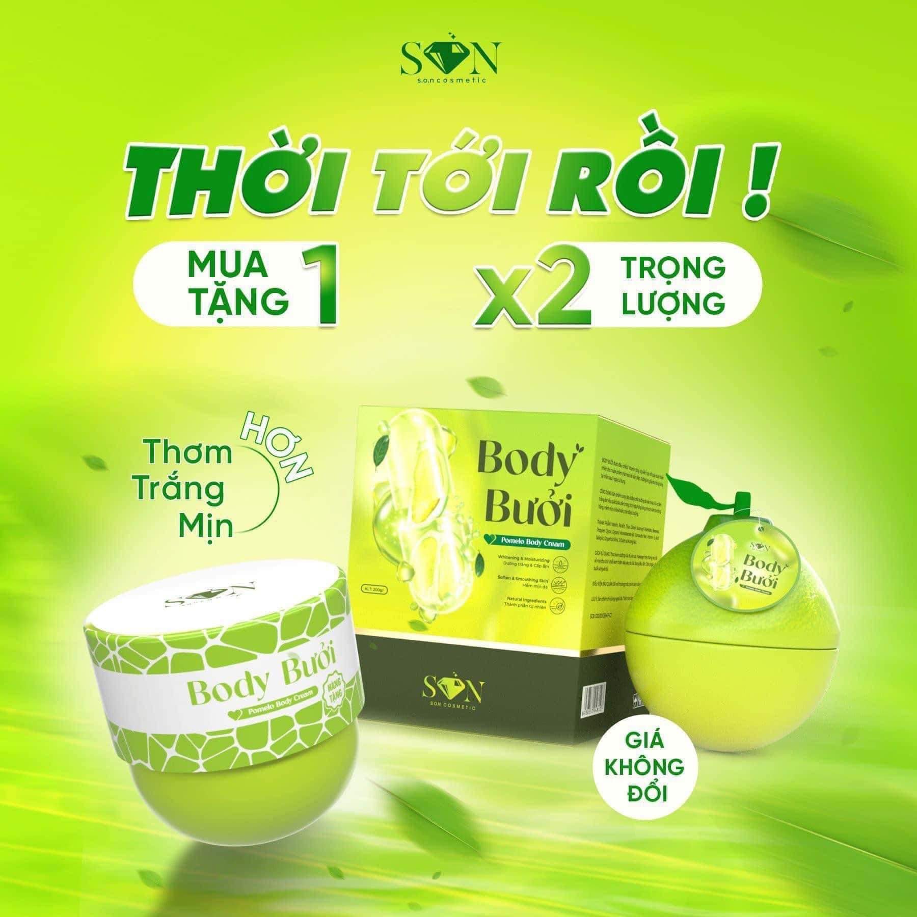 Combo Kem body bưởi S.O.N