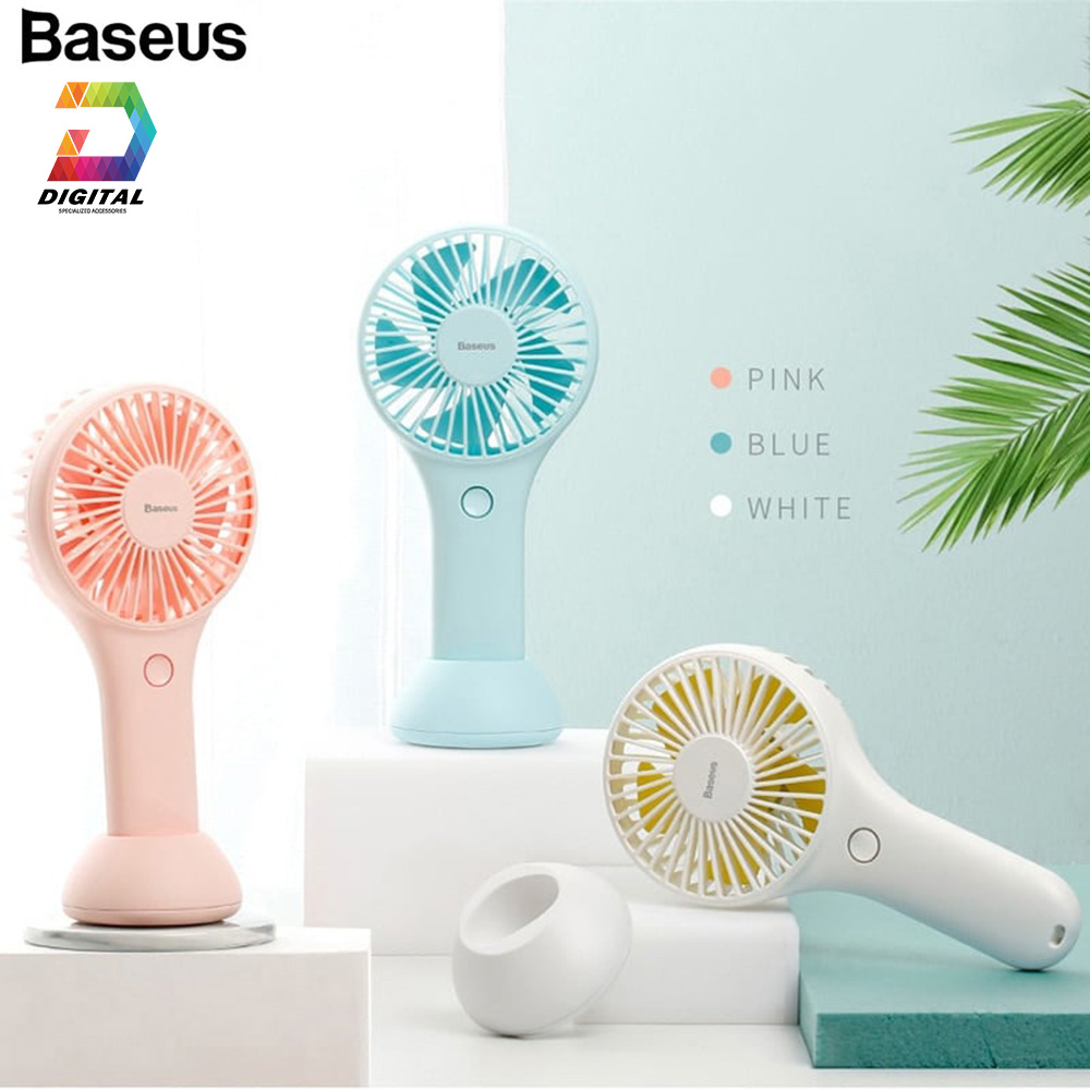 >> SO SÁNH GIÁ QUẠT MINI ĐỂ BÀN 4 CHẾ ĐỘ LÀM MÁT HIỆU BASEUS BENKS - HÀNG CHÍNH HÃNG | Shopee Lazada Sendo Tiki | Nên mua ở đâu rẻ nhất 142 Quạt Mini Cầm Tay Baseus Bingo 3 Chế Độ Làm Mát, Pin 1800mAh Kèm Chân Đế Để Bàn