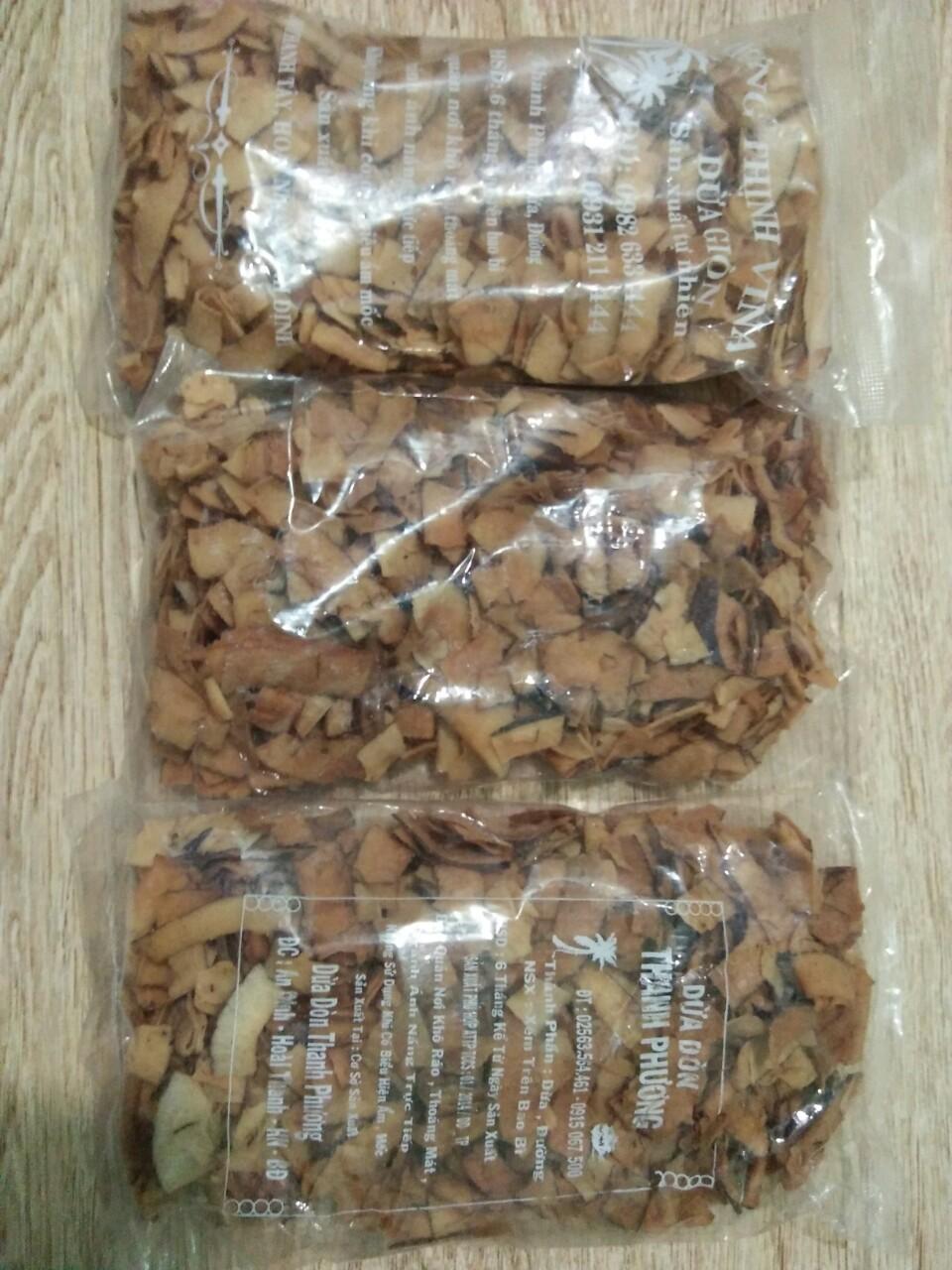 DỪA KHÔ SẤY GIÒN 1KG