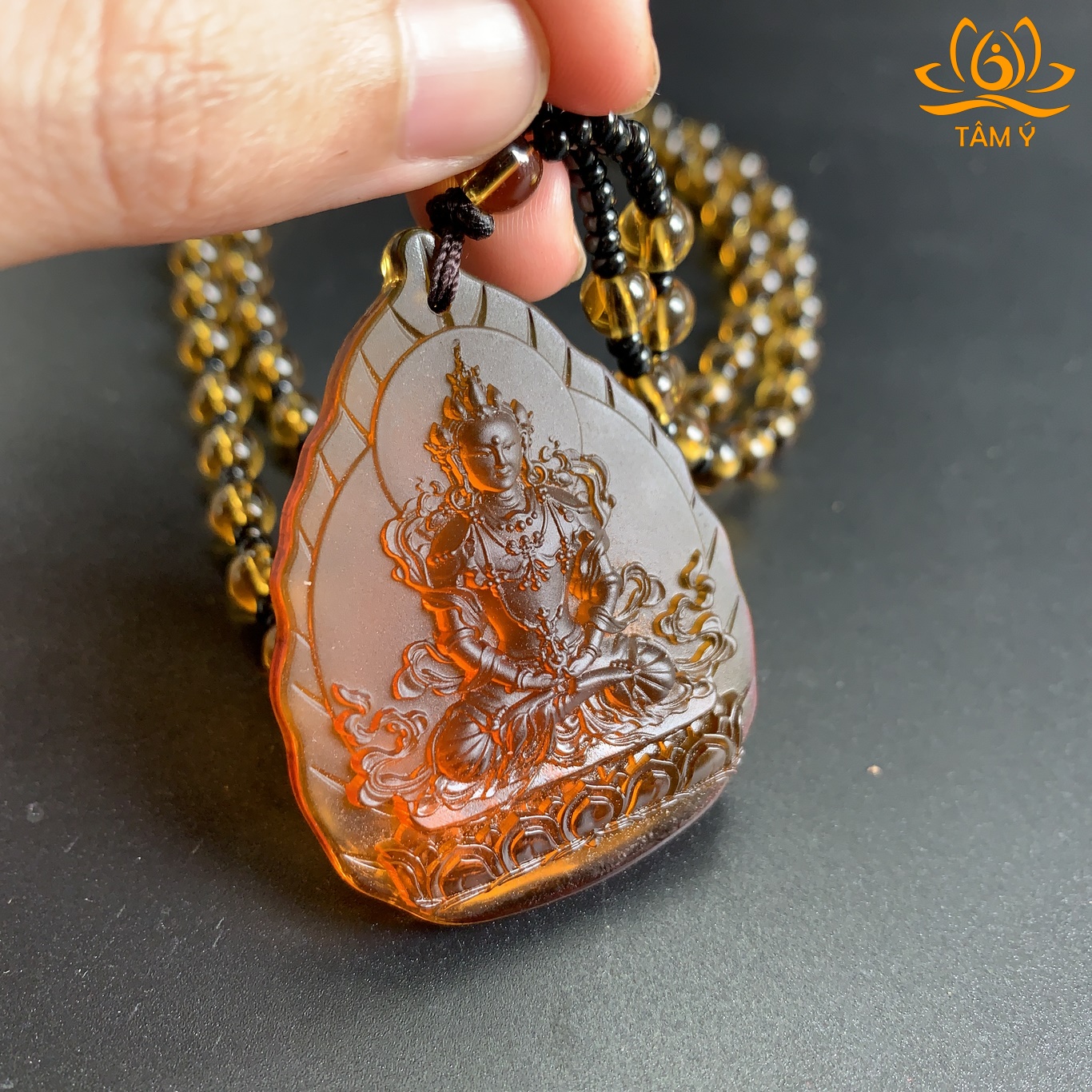 Dây chuyền lưu ly Phật Bổn Tôn Mật Tông: Dược Sư, Liên Hoa Sinh, Adida, Thích Ca, Tara, Vô Lượng Thọ, Quan Âm, Văn Thù..