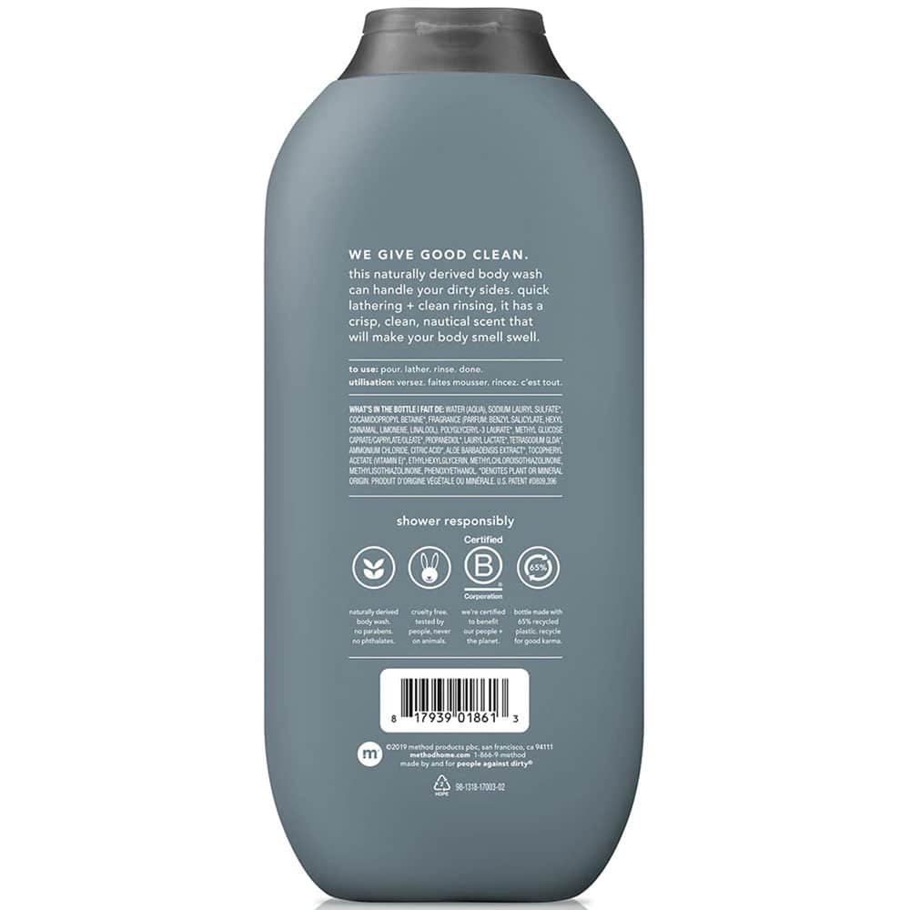 Sữa tắm nam Method Men Sea + Surf 532ml
