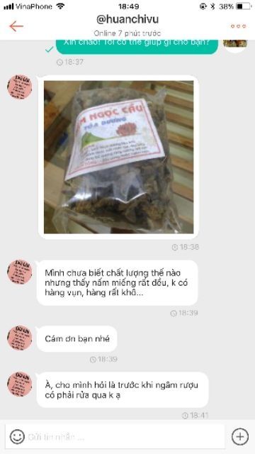 Nấm Ngọc Cẩu Khô 1kg