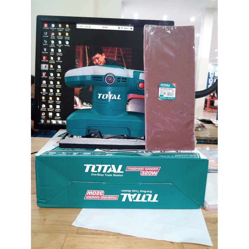 MÁY CHÀ NHÁM CHỮ NHẬT TF1301826