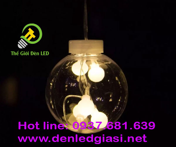 Đèn Led Banh Thả 4m 12 Banh 8cm