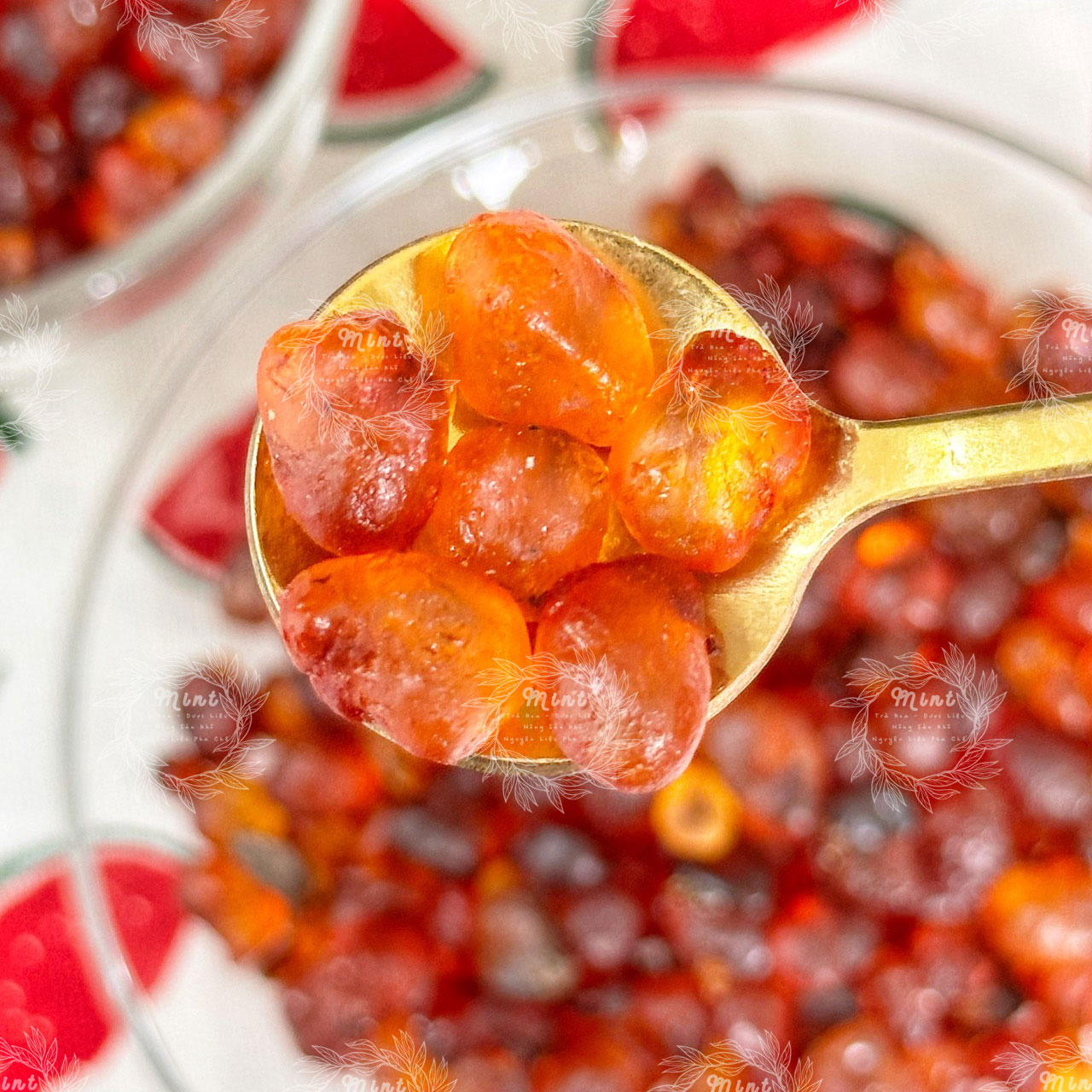 Nhựa Đào (Keo Đào – Mủ Đào – Đào Hoa Lệ - Peach Resin) - Túi 500gr