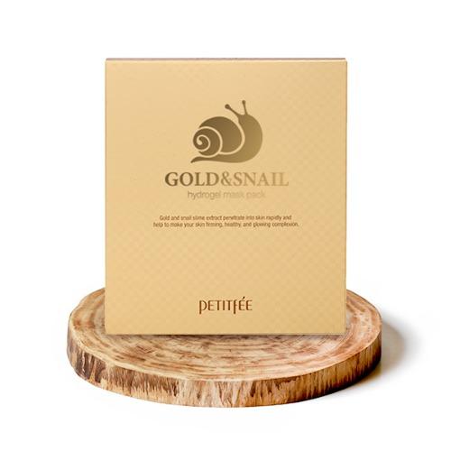 Mặt nạ mặt PETITFEE Gold & Snail - tinh chất ốc sên & vàng (date 15/9/2025)