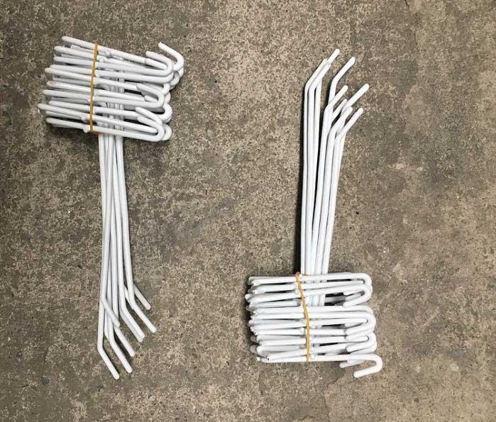 ( combo 10 cái ) Móc treo khung lưới sơn tĩnh điện