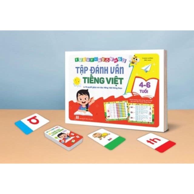 VỞ HỌC ĐÁNH VẦN CHO BÉ