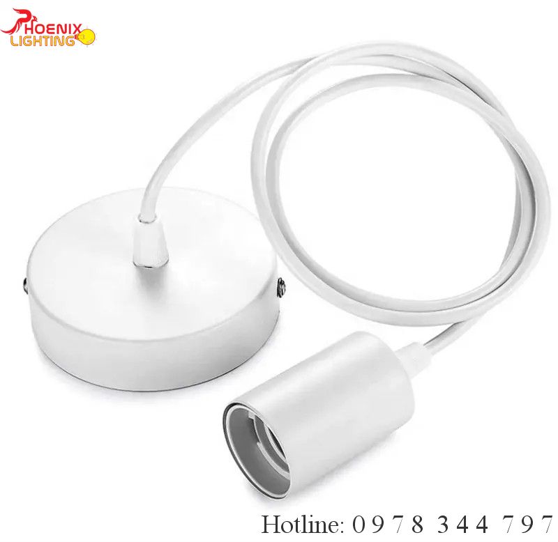 Dây đui đèn thả trần trang trí đui E27