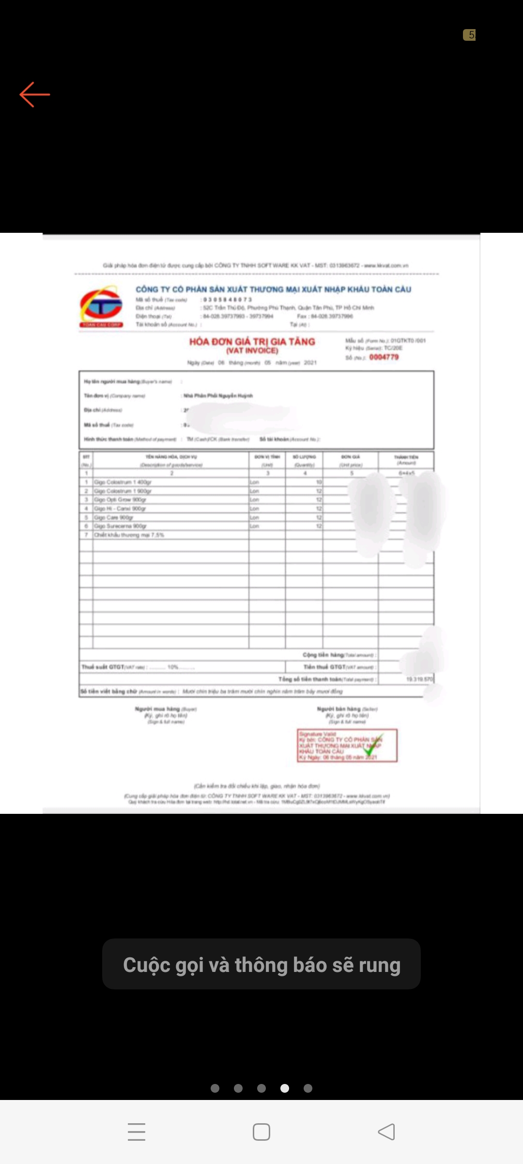 sữa gigo hi canxi 900g