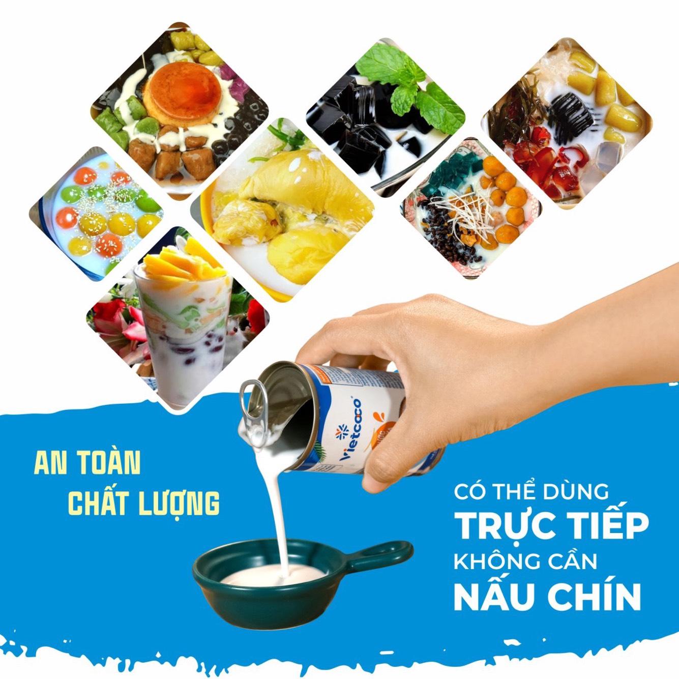 Nước cốt dừa tươi Vietcoco 160ml