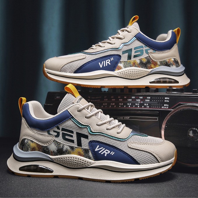 Giày nam, giày sneaker thể thao nam họa tiết độc đáo siêu phẩm 20223 - AVISHOP 123