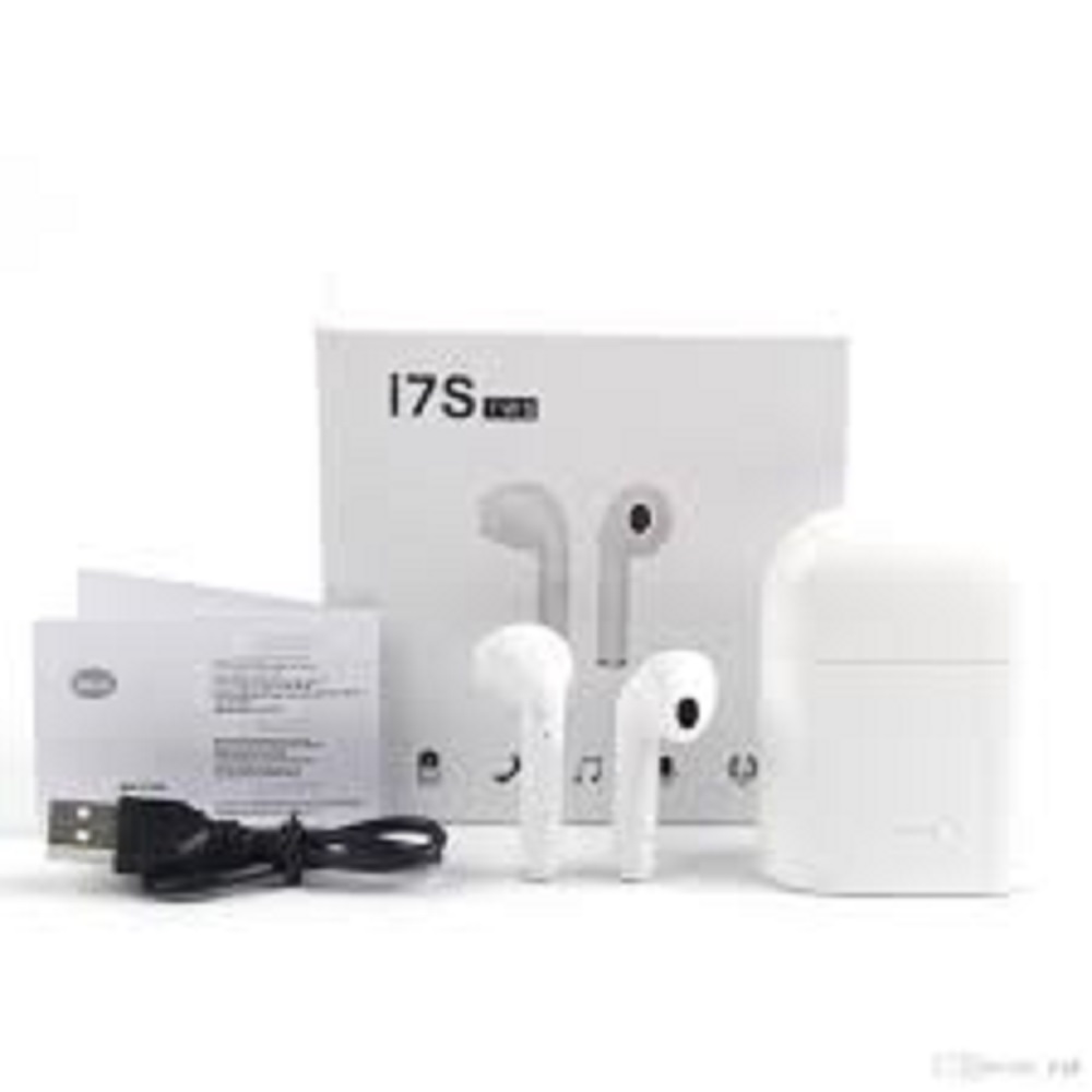 TAI NGHE BLUETOOTH I7S MÀU ĐEN, MÀU TRẮNG