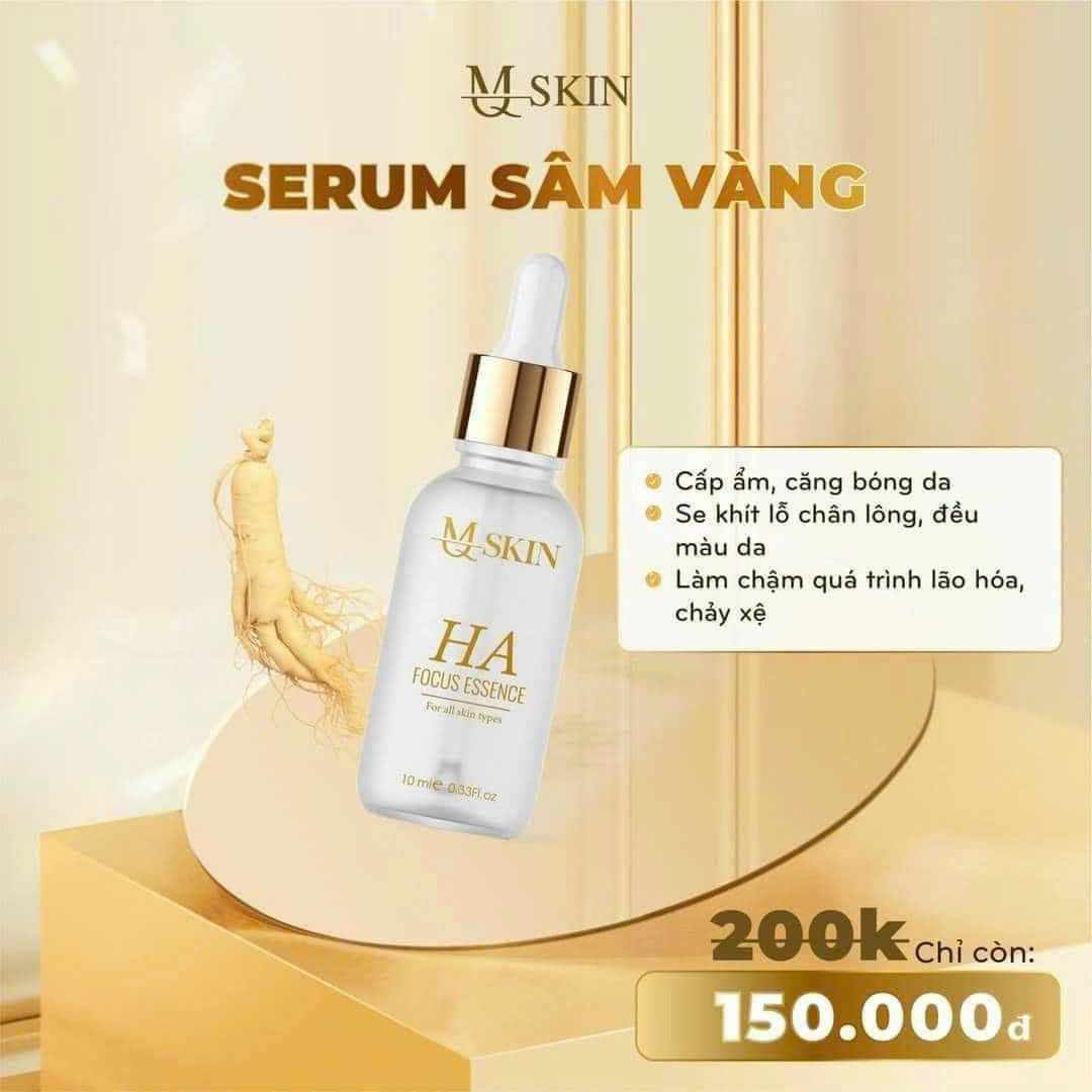 Combo Sâm Vàng Mq skin,Chính Hãng