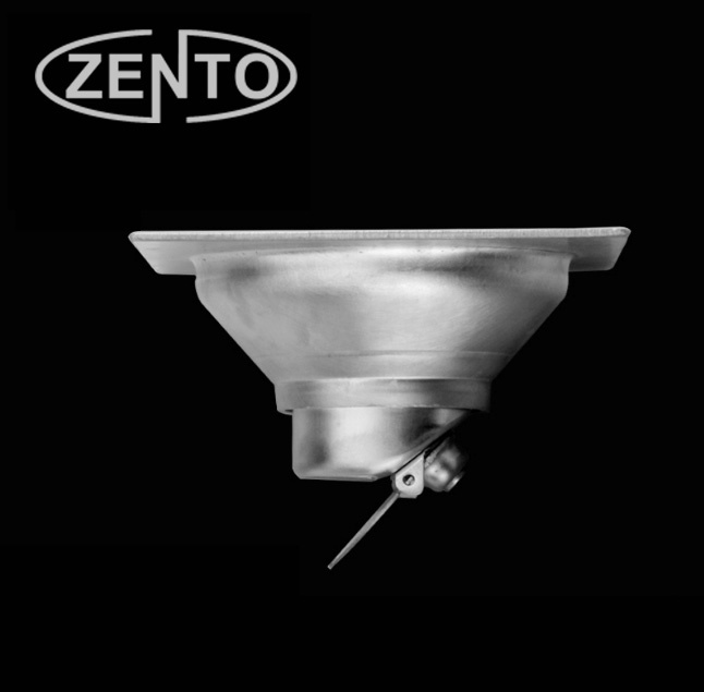 Phễu thoát sàn inox Zento TS122-L (12x12cm)(Xám)