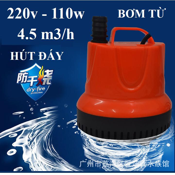 [HCM]Bơm chìm hút đáy 220v-110w-4.5m3h