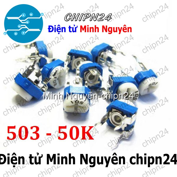 [5 con] (K367) Biến trở cúc áo RM065 50K 503 (Biến trở tam giác 503) - HH000140
