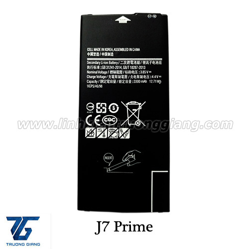 PIN SAMSUNG J7 PRIME / G6100 / ON7-2017 / J4PLUS / J6PLUS (EB-BG610ABE / 3300mAh)