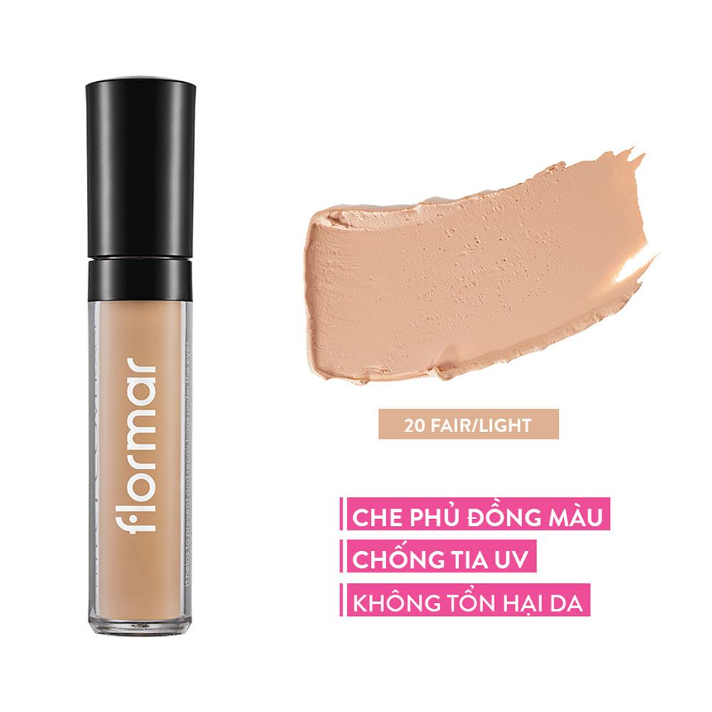 Flormar Che khuyết điểm Perfect Coverage Liquid Concealer