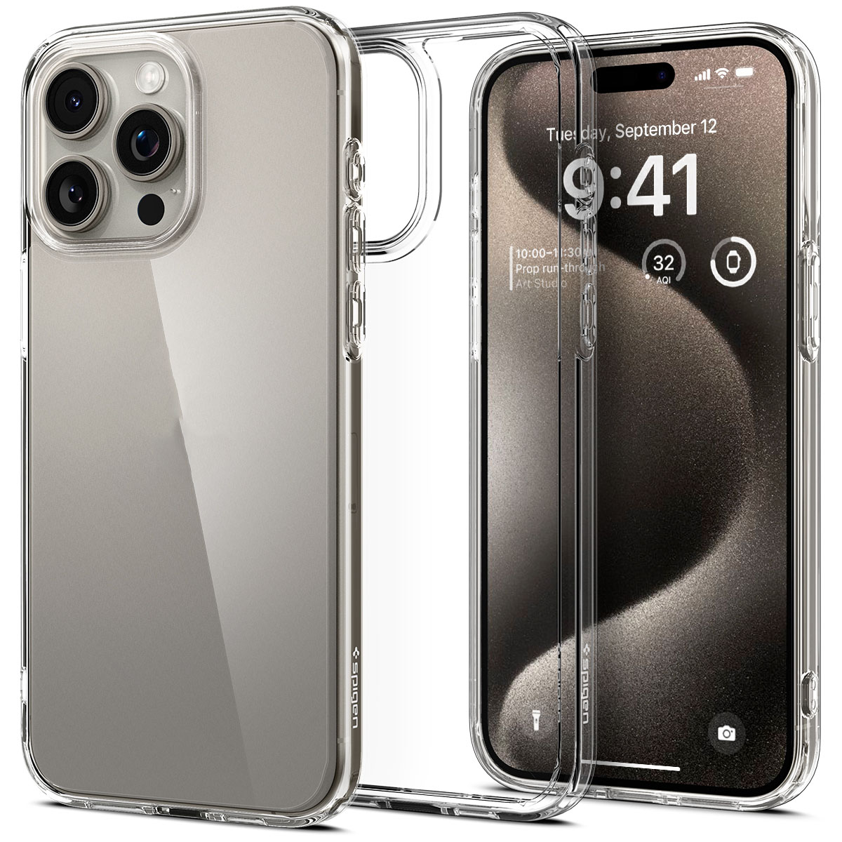 Ốp Lưng Spigen Ultra Hybrid Cho iPhone 15 Pro Max / 15 Pro / 15 Plus / 15