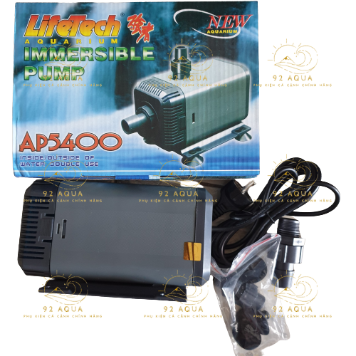 [Chính hãng] Bơm Bể Cá Lifetech AP5400 (150W - 3900L/H - 4.5M) - Máy Bơm Nước Hồ Cá
