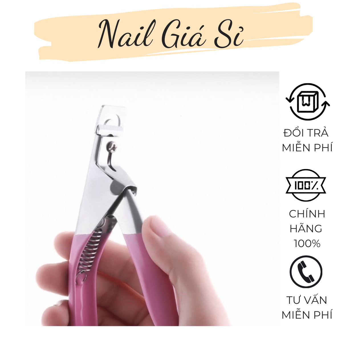 [HCM]Kiềm Bấm Móng Giả