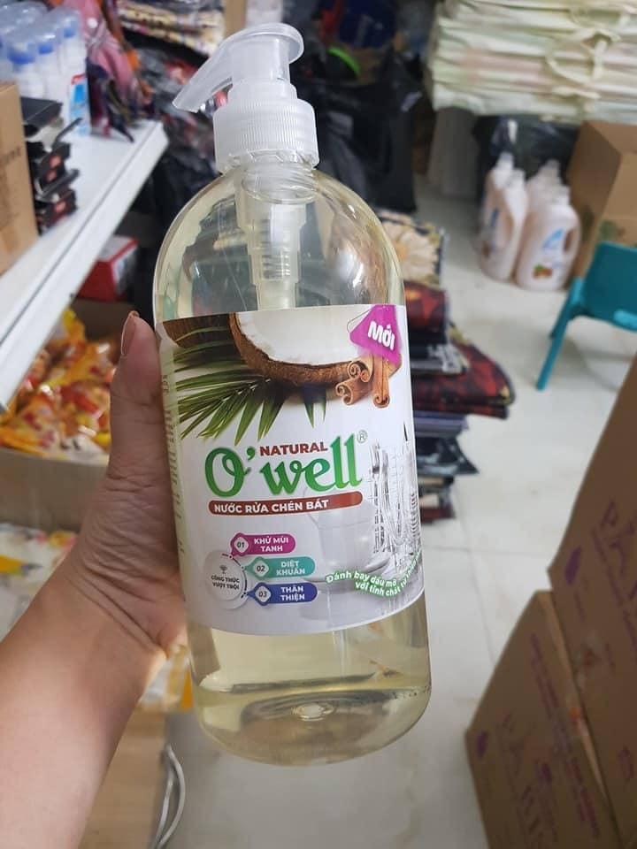 Nước rửa chén thảo dược hương quế O'well