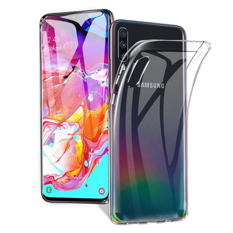 Ốp dẻo trong suốt Samsung Galaxy A70 (Hàng loại A)