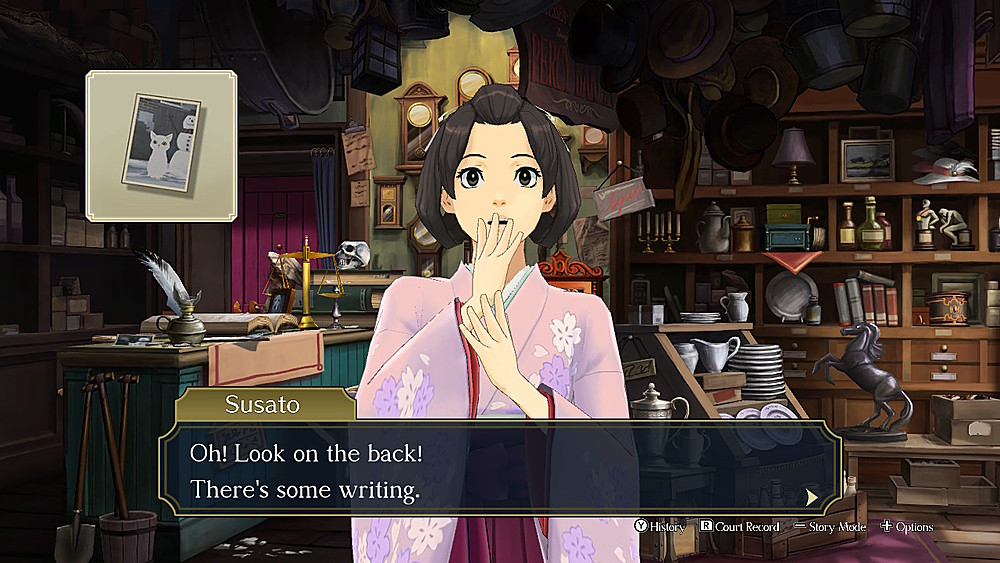 Đĩa Game Nintendo Switch : The Great Ace Attorney Chronicles US
