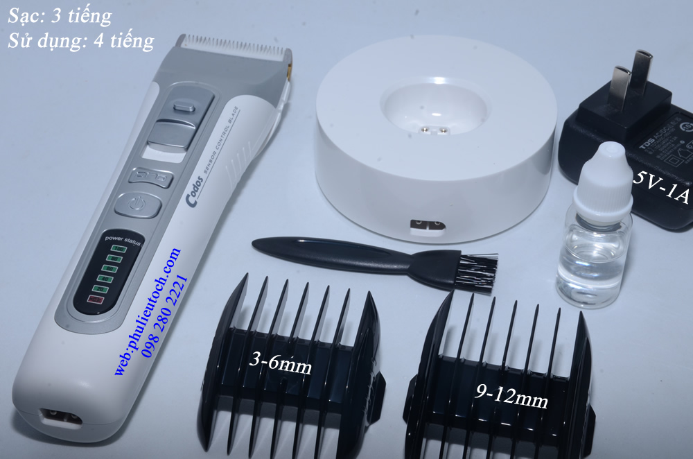Tông đơ sạc cao cấp Codos 916