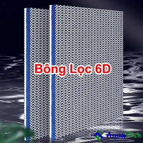 Bông lọc bể cá 6d – tấm lọc 6 lớp lọc cặn bẩn