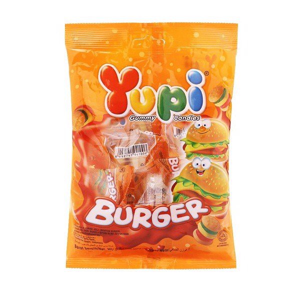 Kẹo dẻo yupi burger 96gr