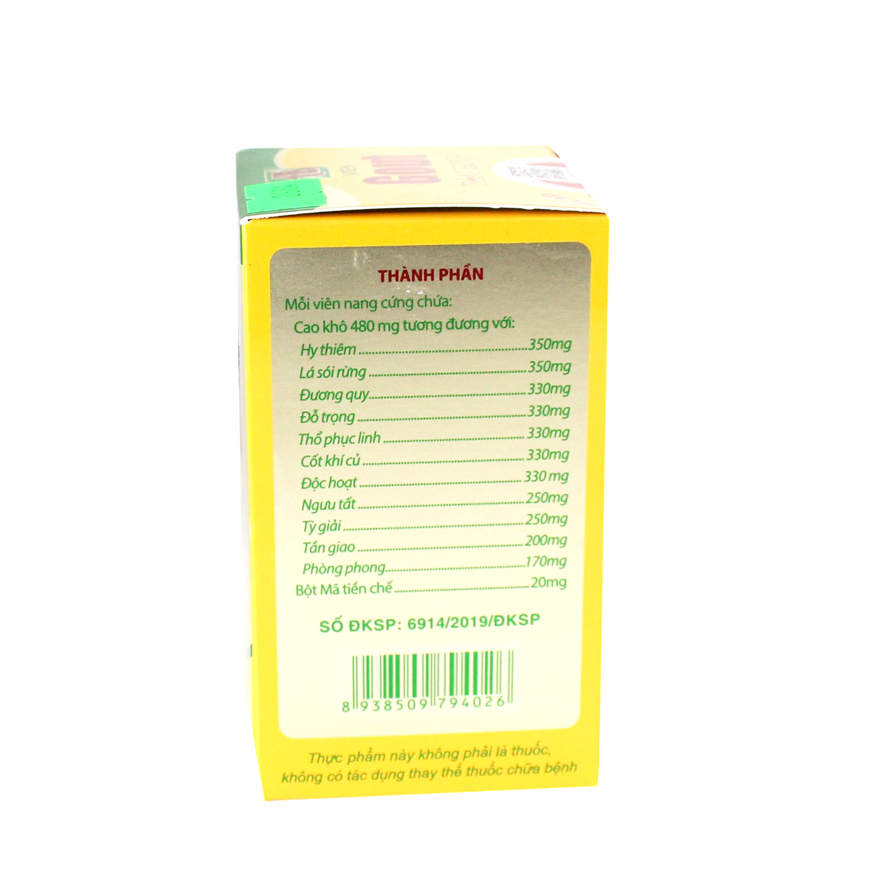 VIÊN GOUT TÂM BÌNH LỌ 60 viên