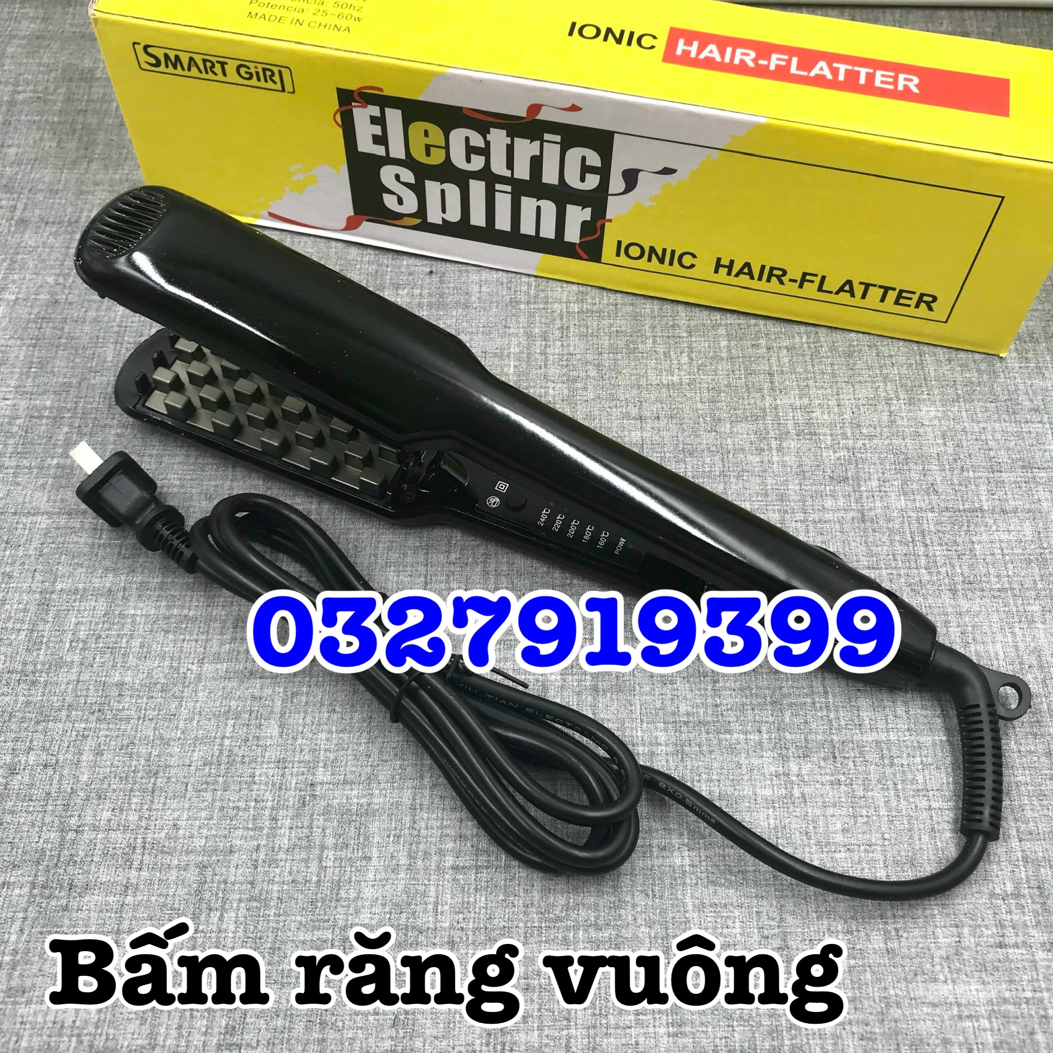 Máy bấm tóc,dập xù răng vuông Hàn Quốc MS200