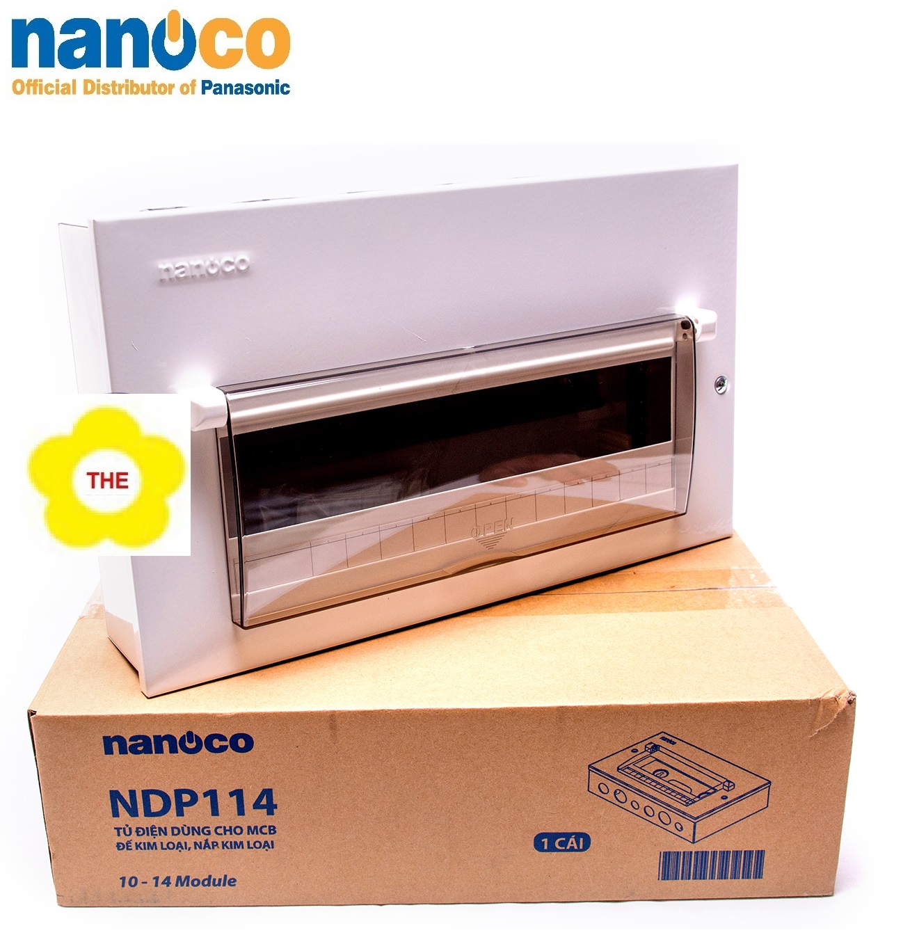 NANOCO / Tủ điện chứa 10-14 module Panasonic – NDP114