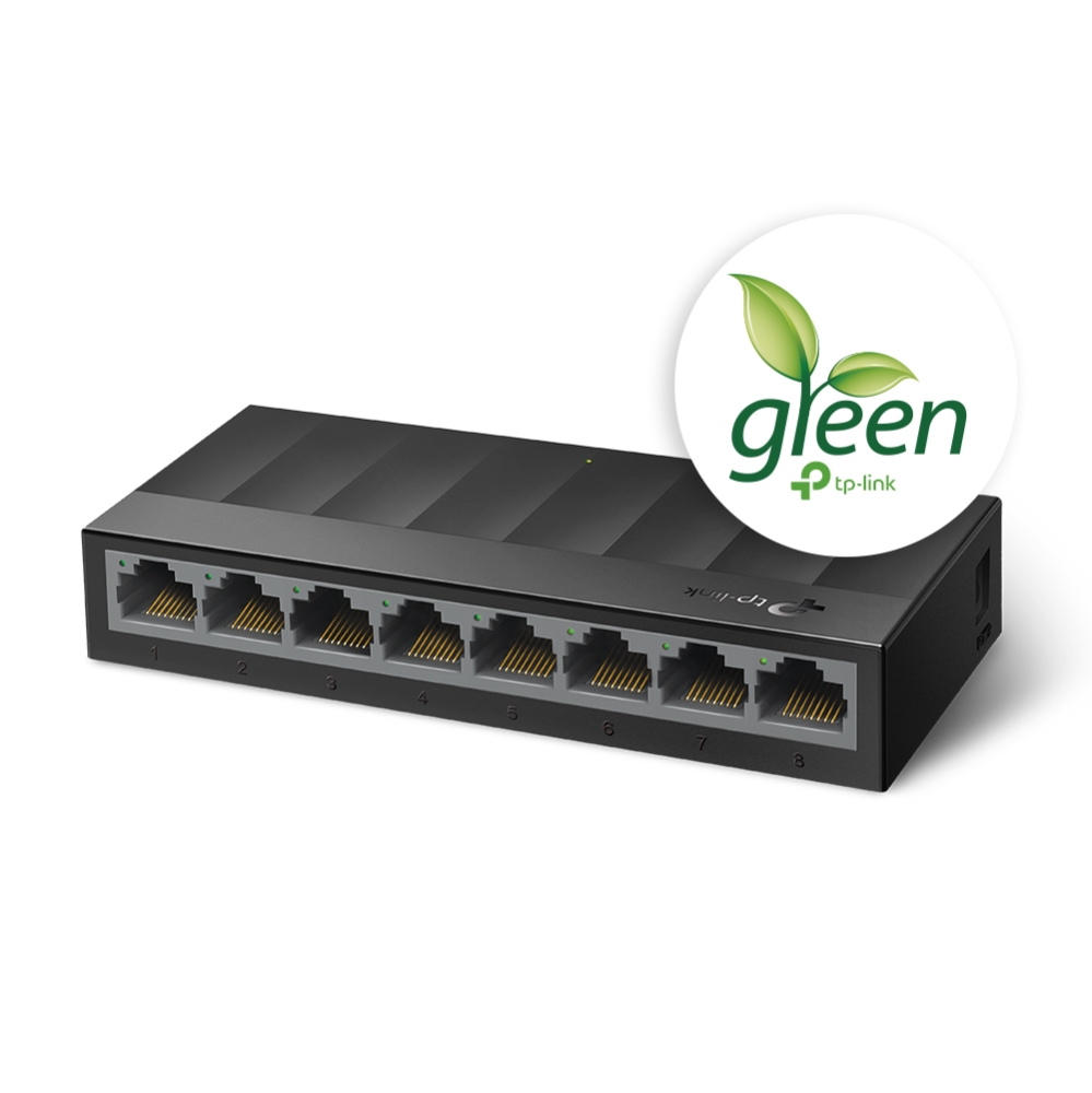 Switch Để Bàn 8 Cổng 10/100/1000Mbps TP-Link LS1008G - Hàng Chính Hãng